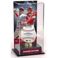 Sports Memorabilia Shohei Ohtani Los Angeles Angels Gold Glove Display Case with Image - Baseball Free Standing Display Cases ''Case Only''