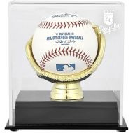Kansas City Royals Gold Glove Single Baseball Logo Display Case - Baseball Free Standing Display Cases ''Case Only''