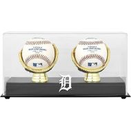 Detroit Tigers Gold Glove Double Baseball Logo Display Case - Baseball Free Standing Display Cases ''Case Only''