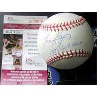 Autograph Warehouse 598412 Juan Beniquez Autographed Baseball - Inscribed 1977 Gold Glove JSA Authentication OMLB Texas Rangers Angels Red Sox