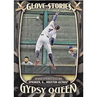 George Springer baseball card (Houston Astros) 2016 Topps Gypsy Queen #GS8 Glove Stories