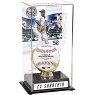 CC Sabathia New York Yankees Retirement Gold Glove Display Case with Image - Baseball Free Standing Display Cases ''Case Only''