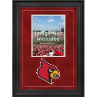 Sports Memorabilia Louisville Cardinals Deluxe 8 x 10 Vertical Photograph Frame with Team Logo - College Other Display Cases