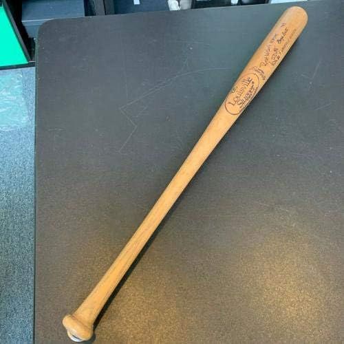  Sports Memorabilia 1980 George Brett Signed Game Used Louisville Slugger Baseball Bat MEARS COA - Autographed MLB Bats