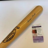 Sports Memorabilia Herman Franks Signed Louisville Slugger Baseball Bat With JSA COA - Autographed MLB Bats