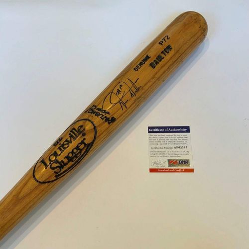  Sports Memorabilia Darren Daulton Signed Game Used Louisville Slugger Baseball Bat PSA DNA COA - Autographed MLB Bats