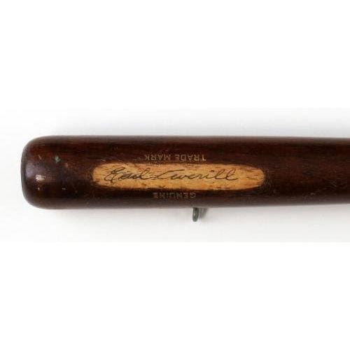  Sports Memorabilia 1930s Earl Averill Signed Louisville Slugger Mini Baseball Bat PSA DNA - Autographed MLB Bats