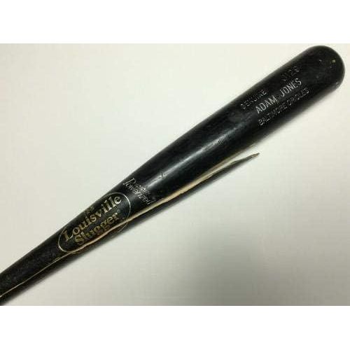  Sports Memorabilia Adam Jones Game Used Louisville Slugger Baseball Bat *Baltimore Orioles #10 - MLB Game Used Bats