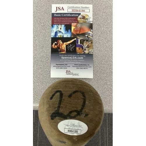  Sports Memorabilia Kevin McReynolds Signed Game Used Baseball Bat LS Slugger Auto 1986 NYMets JSA 2 - MLB Game Used Bats