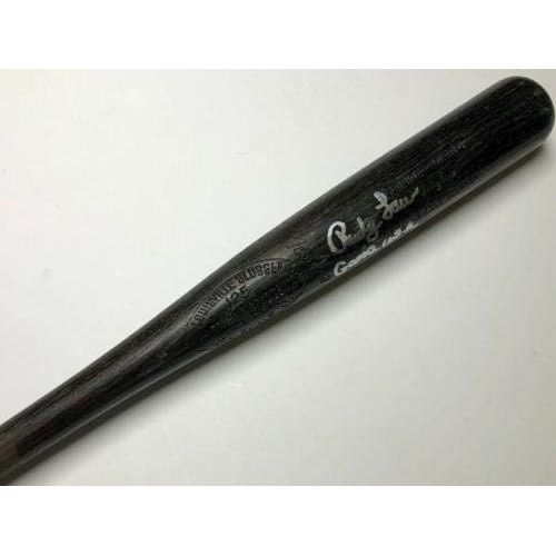  Sports Memorabilia Rudy Law Signed Game Used Louisville Slugger Baseball Bat *Dodgers PSA 4A72792 - Autographed MLB Bats