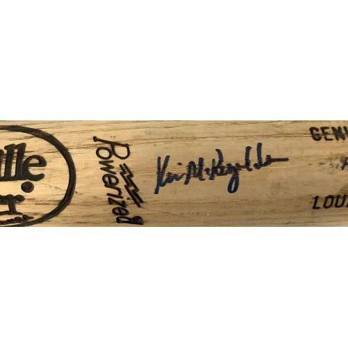  Sports Memorabilia Kevin McReynolds Signed Game Used Baseball Bat LS Slugger Auto 1986 NYMets JSA 1 - MLB Game Used Bats