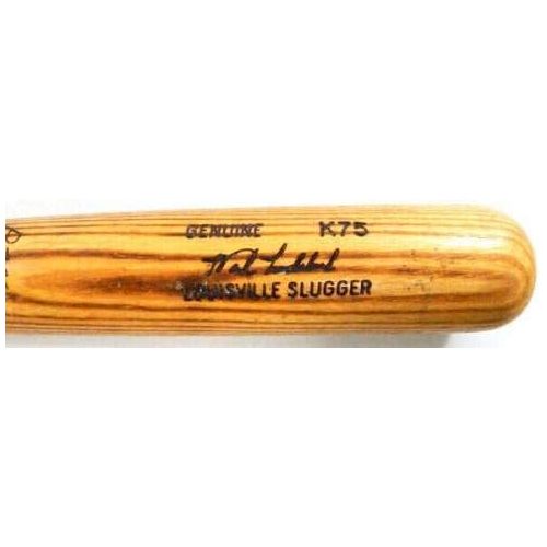  Sports Memorabilia 1980-1983 Mark Funderburk Game Used Louisville Slugger 34 3/4 K75 Bat Twins - Game Used MLB Bats