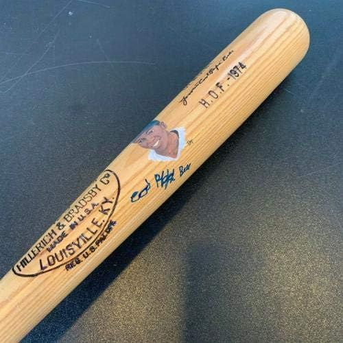  Sports Memorabilia Rare Cool Papa Bell Signed Louisville Slugger Game Model Bat Negro League JSA - Autographed MLB Bats