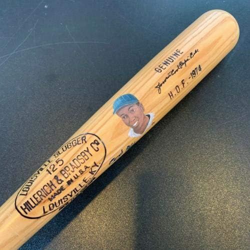  Sports Memorabilia Rare Cool Papa Bell Signed Louisville Slugger Game Model Bat Negro League JSA - Autographed MLB Bats