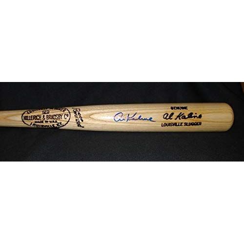  Sports Memorabilia Al Kaline Autographed Louisville Slugger Game Model Bat - Autographed MLB Bats