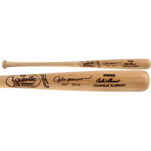  Sports Memorabilia Andre Dawson Chicago Cubs Autographed Louisville Slugger Game Model Bat withHOF 2010 Inscription - Autographed MLB Bats