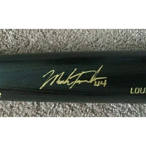  Sports Memorabilia Mark Trumbo signed Louisville Slugger Model bat mint autograph MLB Holo COA - Autographed MLB Bats