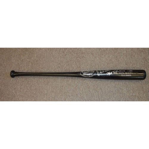  Sports Memorabilia Mark Teixeira Texas Rangers Game Issued Autographed Louisville Slugger M356 Bat - Autographed MLB Bats