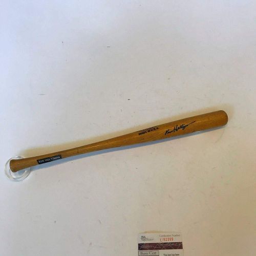  Sports Memorabilia Ken Holtzman Signed Louisville Slugger Mini Baseball Bat JSA COA - Autographed MLB Bats