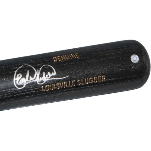  Sports Memorabilia ESTEVAN FLORIAL SIGNED LOUISVILLE SLUGGER BASEBALL BAT NY YANKEES w/MLB HOLOGRAM - Autographed MLB Bats