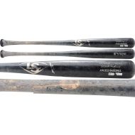 Sports Memorabilia Cesar Puello Miami Marlins Game-Used Black Louisville Slugger Broken Bat vs. San Diego Padres on July 18, 2019 - MLB Game Used Bats