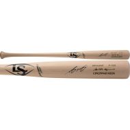 Sports Memorabilia Aristides Aquino Cincinnati Reds Autographed Black Louisville Slugger Game Model Bat - Autographed MLB Bats