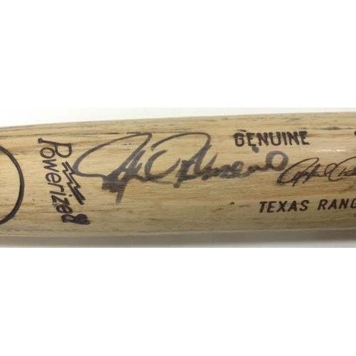  Sports Memorabilia Rafael Palmeiro Signed Game Used Louisville Slugger Bat Rangers Auto PSA COA - MLB Autographed Game Used Bats