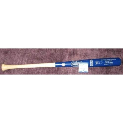  Sports Memorabilia ALBERT ALMORA Signed Louisville Slugger 2016 WORLD SERIES Champs BAT w/ Beckett - Autographed MLB Bats