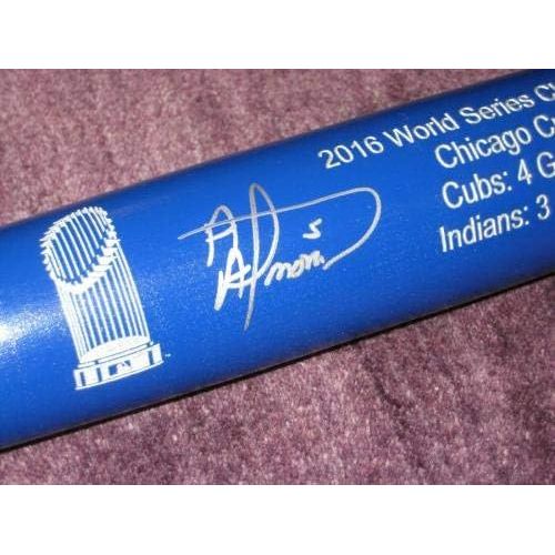  Sports Memorabilia ALBERT ALMORA Signed Louisville Slugger 2016 WORLD SERIES Champs BAT w/ Beckett - Autographed MLB Bats