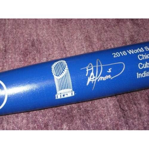  Sports Memorabilia ALBERT ALMORA Signed Louisville Slugger 2016 WORLD SERIES Champs BAT w/ Beckett - Autographed MLB Bats