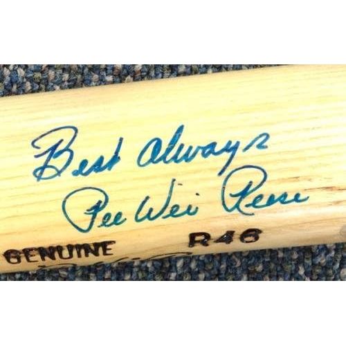  Sports Memorabilia Pee Wee Reese Autographed Louisville Slugger Bat Brooklyn DodgersBest Always JSA #K16310 - Autographed MLB Bats