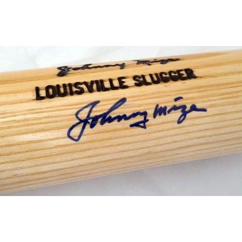  Sports Memorabilia Johnny Mize Autographed Louisville Slugger Bat New York Yankees, St. Louis Cardinals JSA #P20569 - Autographed MLB Bats