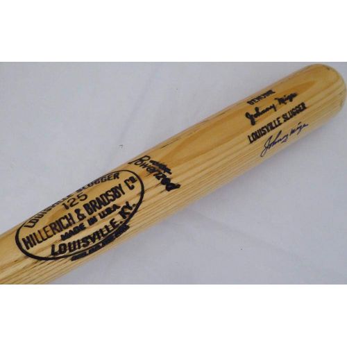  Sports Memorabilia Johnny Mize Autographed Louisville Slugger Bat New York Yankees, St. Louis Cardinals JSA #P20569 - Autographed MLB Bats