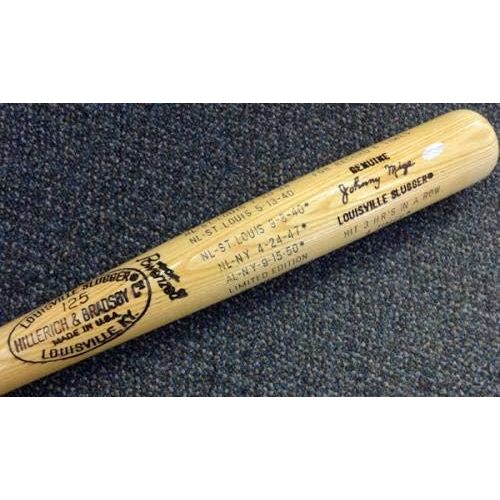  Sports Memorabilia Johnny Mize Autographed Louisville Slugger Bat New York Yankees, St. Louis CardinalsHOF 81 PSA/DNA #Y29057 - Autographed MLB Bats