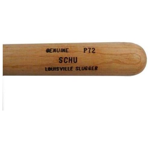  Sports Memorabilia 1983-86 Rick Schu Used Louisville Slugger 34 P72 Bat Phillies - MLB Bats