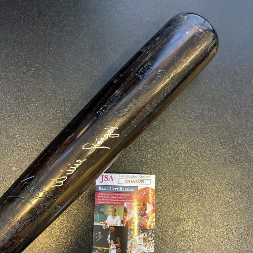  Sports Memorabilia Willie Stargell Signed 1970s Louisville Slugger Game Model Baseball Bat JSA COA - Autographed MLB Bats