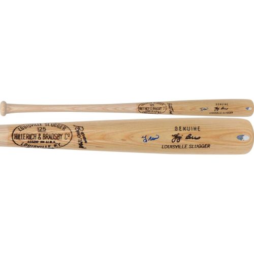  Sports Memorabilia Yogi Berra New York Yankees Autographed Louisville Slugger Game Model Bat - Autographed MLB Bats