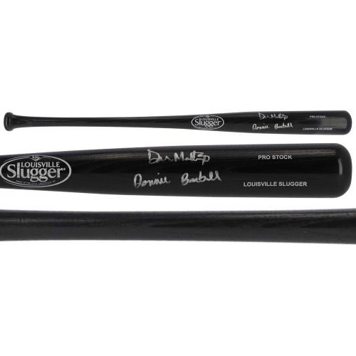  Sports Memorabilia Don Mattingly New York Yankees Autographed Black Louisville Slugger Bat withDonnie Baseball Inscription - Autographed MLB Bats