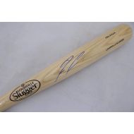 Sports Memorabilia Ronald Acuna Jr. Autographed Blonde Louisville Slugger Baseball Bat Atlanta Braves Beckett BAS Stock #181316 - Autographed MLB Bats