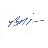 Sports Memorabilia BRIAN MCCANN -C- MLB Career 2005 thru 2018 (7 Time ALL-STAR, 6 Time SILVER SLUGGER, and AS MVP) Signed 5x3 Index Card - MLB Cut Signatures