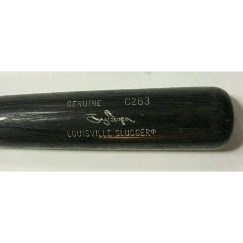  Sports Memorabilia Tony Gwynn Game Issued 2 Toned Louisville Slugger Baseball Bat HOF Padres - Autographed MLB Bats