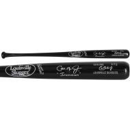 Sports Memorabilia Cal Ripken Jr. Baltimore Orioles Autographed Black Louisville Slugger Game Model Bat withIronman Inscription - Autographed MLB Bats