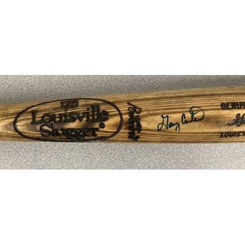  Sports Memorabilia Gary Carter Signed Game Used Baseball Bat LS Slugger Autograph Expos NY Mets JSA - MLB Game Used Bats