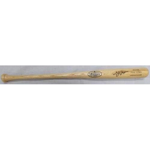  Sports Memorabilia Frank Thomas Autographed Blonde Louisville Slugger Bat Chicago White Sox Beckett BAS Stock #177491 - Autographed MLB Bats