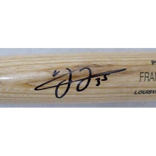  Sports Memorabilia Frank Thomas Autographed Blonde Louisville Slugger Bat Chicago White Sox Beckett BAS Stock #177491 - Autographed MLB Bats