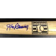Sports Memorabilia Jim Bunning Signed Baseball Mini Bat HOF Logo 16 Autograph Slugger JSA 1 - Autographed MLB Bats