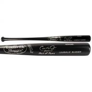 Sports Memorabilia Cal Ripken Jr Black Louisville Slugger Bat with Autograph & Inscription - Autographed MLB Bats