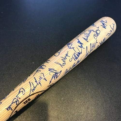  Sports Memorabilia 1996 Minnesota Twins Team Signed Louisville Slugger Bat Paul Molitor - Autographed MLB Bats