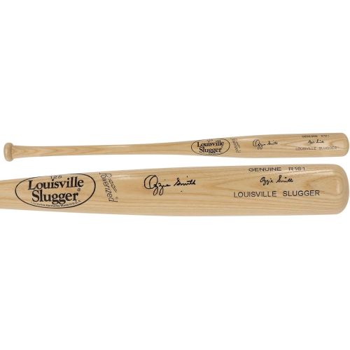  Sports Memorabilia Ozzie Smith St. Louis Cardinals Autographed Blonde Louisville Slugger Game Model Bat - Autographed MLB Bats