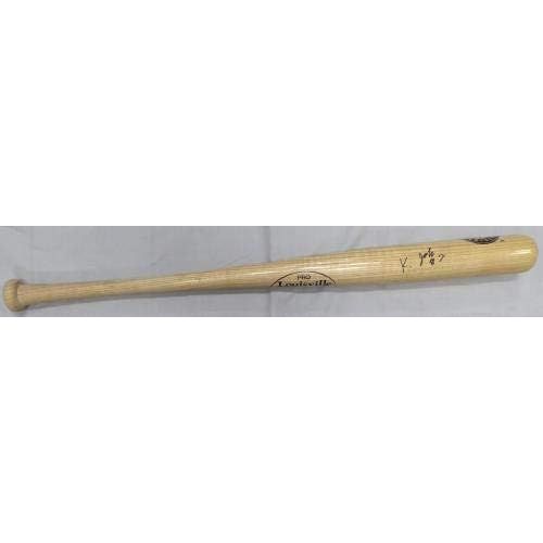  Sports Memorabilia Kenji Johjima Autographed Louisville Slugger Bat Seattle Mariners MCS Holo #51288 - Autographed MLB Bats